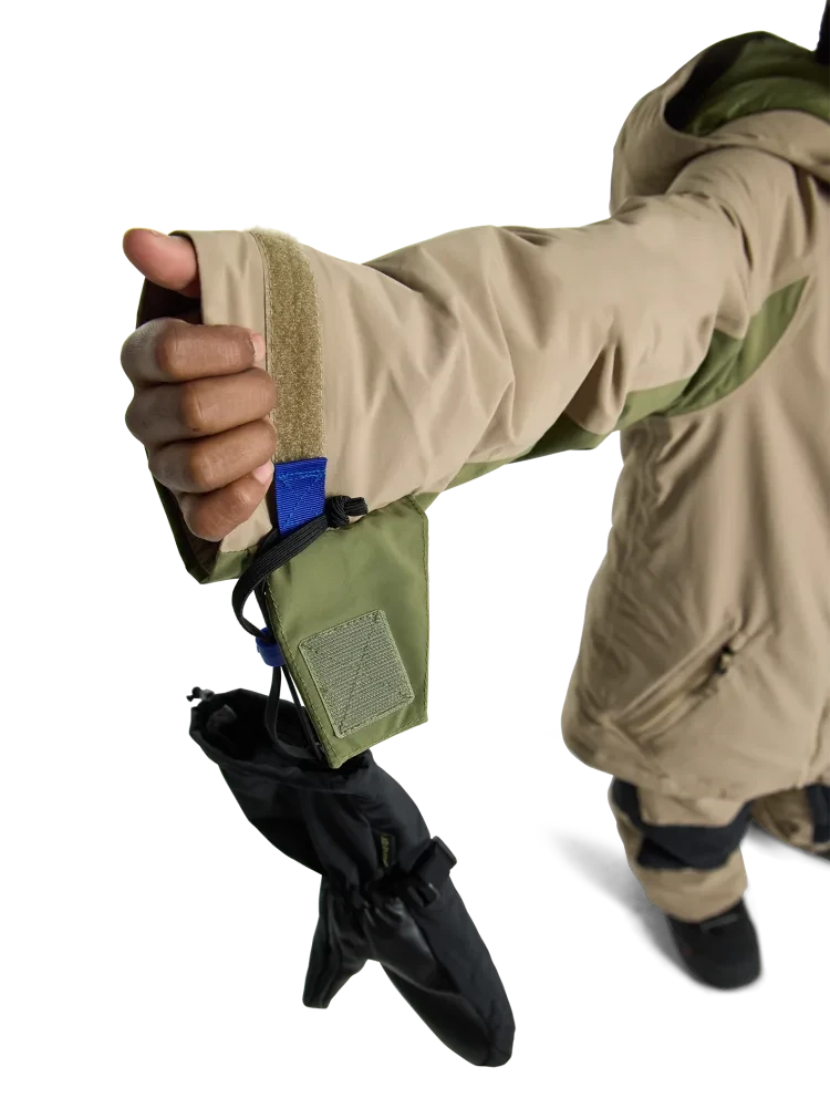 BURTON Kid's Hillslope Snow Jacket Summit Taupe/Forest Moss 2026 Youth Snow Jackets Burton