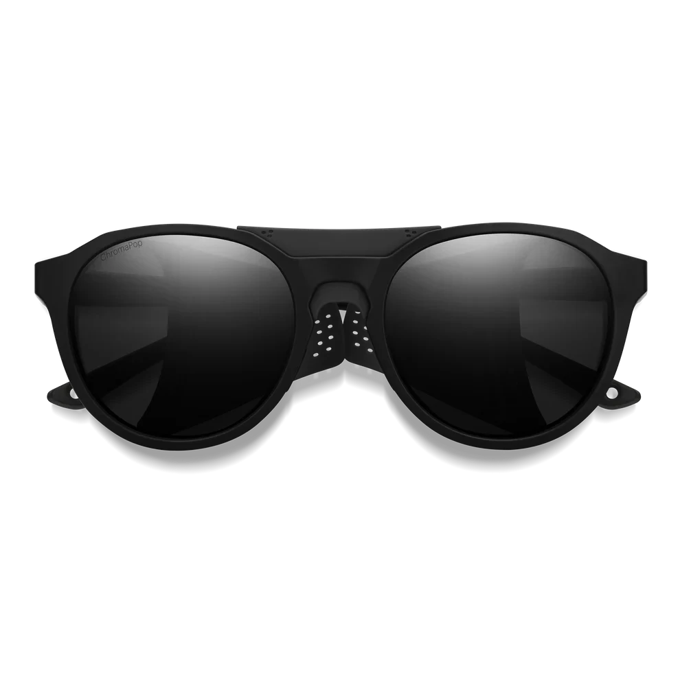 SMITH Venture Matte Black - ChromaPop Glass Polarized Black Sunglasses Sunglasses Smith