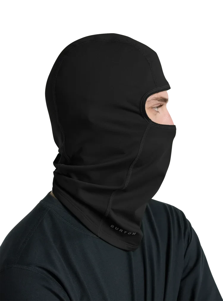 BURTON Heavyweight Balaclava Face Mask True Black Winter Face Masks Burton