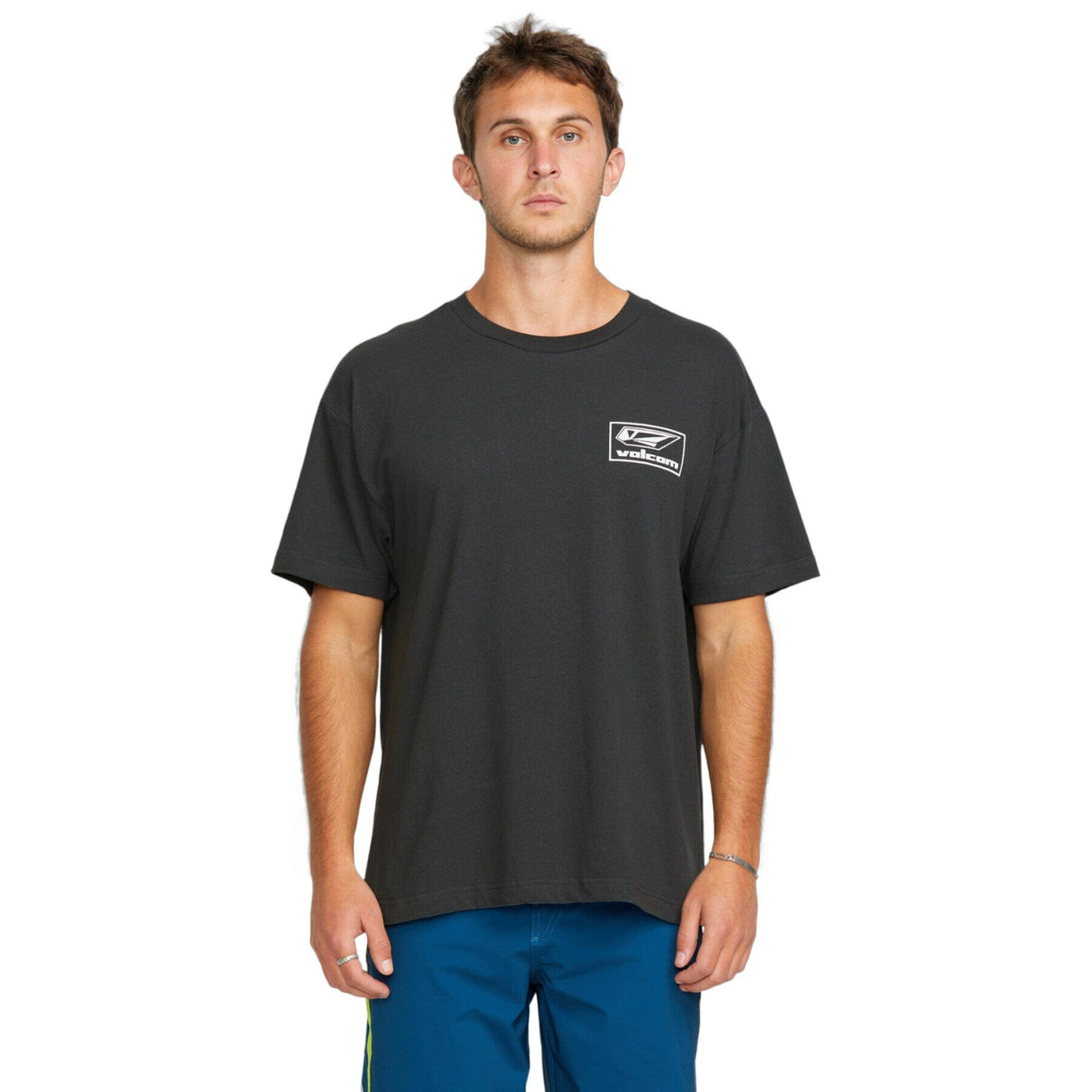 VOLCOM Surf Vitals Modstone T-Shirt Stealth Men's Short Sleeve T-Shirts Volcom