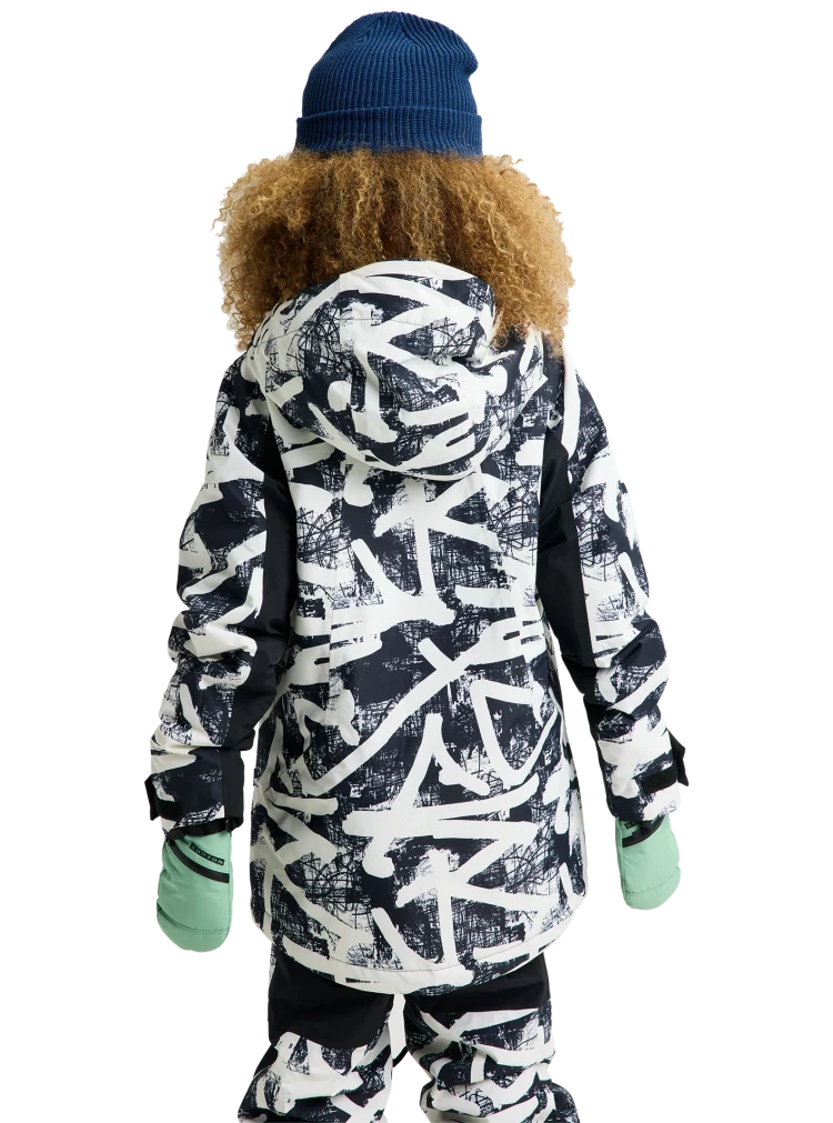 BURTON Kid's Hillslope Snow Jacket City Streets/True Black 2026 Youth Snow Jackets Burton