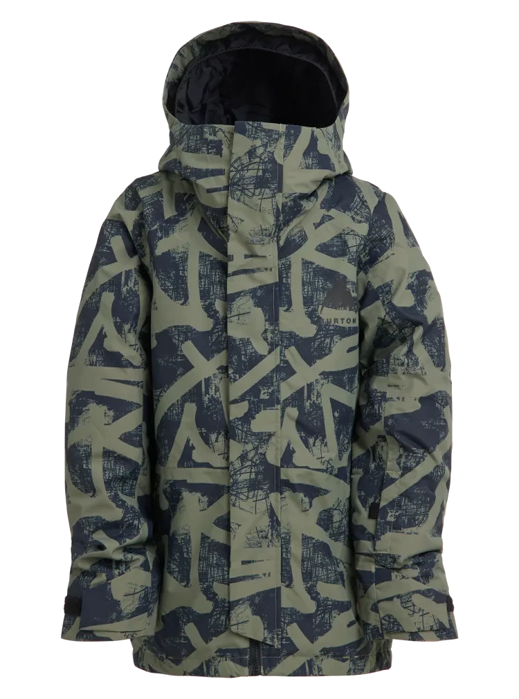 BURTON Kid's Skimmer Snow Jacket Forest City Streets 2026 Youth Snow Jackets Burton