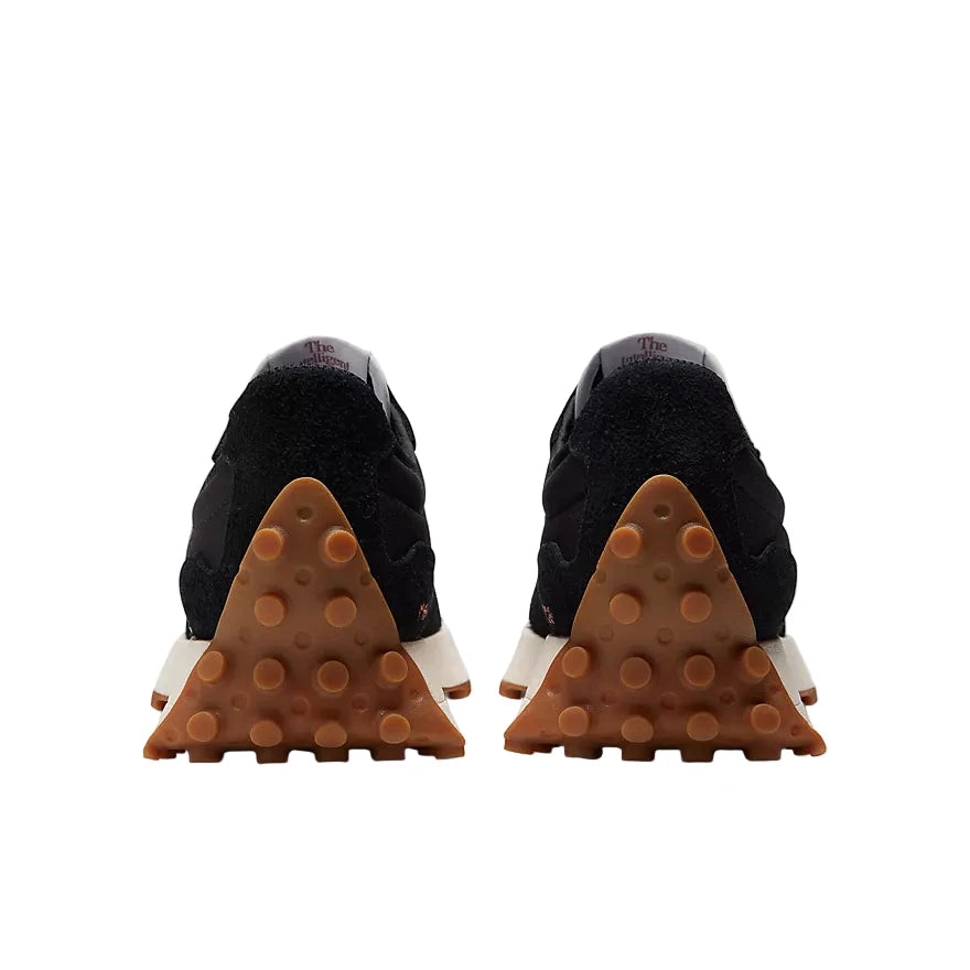 NEW BALANCE Women's 327 Shoes Black/NB 103 White/Mineral Red Women's Skate Shoes New Balance