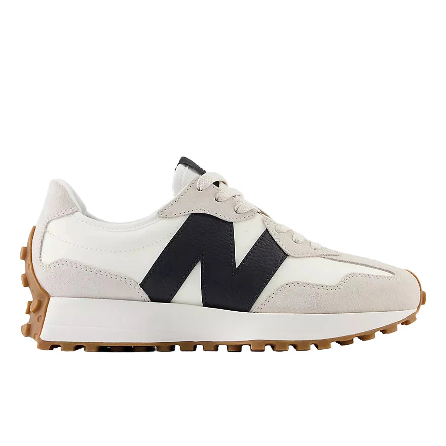 NEW BALANCE Women's 327 Shoes Moonbeam/Black Women's Skate Shoes New Balance