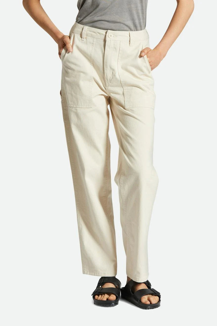 BRIXTON Women's Alameda Pant Natural Women's Pants Brixton