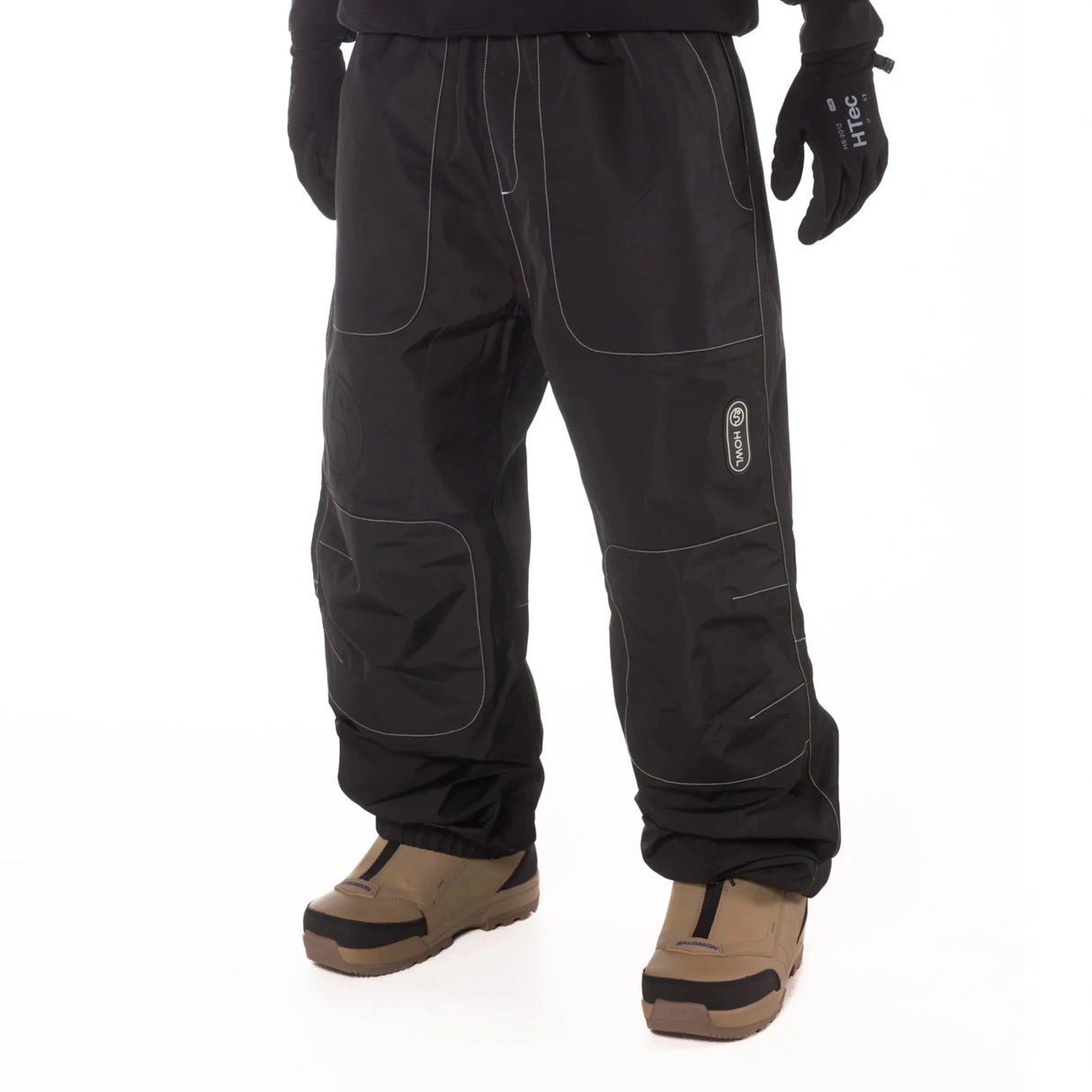 HOWL Public Snow Pants Black 2026 Men's Snow Pants Howl