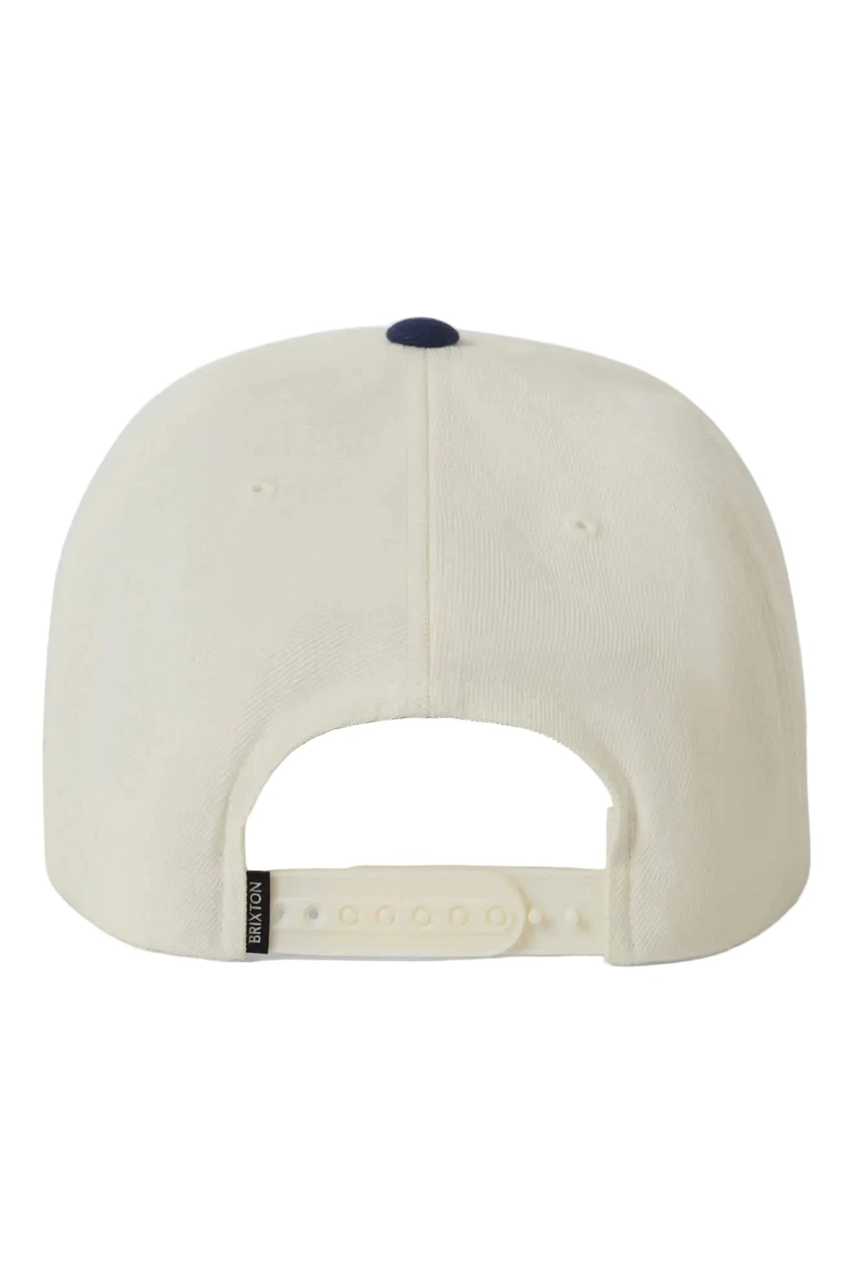 BRIXTON Oath III Snapback Hat Off White/Midnight Blue Men's Hats Brixton