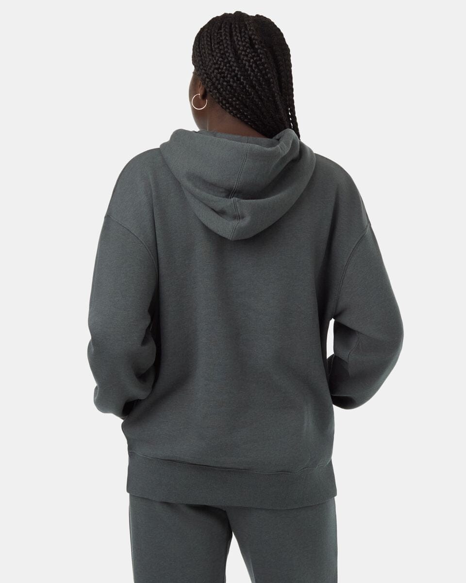 TENTREE Women's TreeFleece Relaxed Hoodie Urban Green Women's Pullover Hoodies Tentree