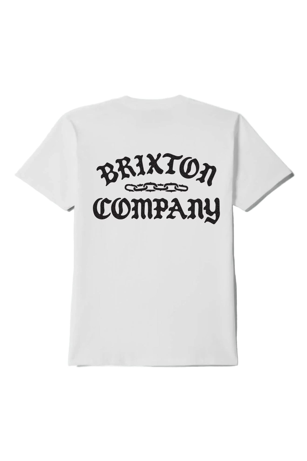 BRIXTON Chains T-Shirt White Men's Short Sleeve T-Shirts Brixton