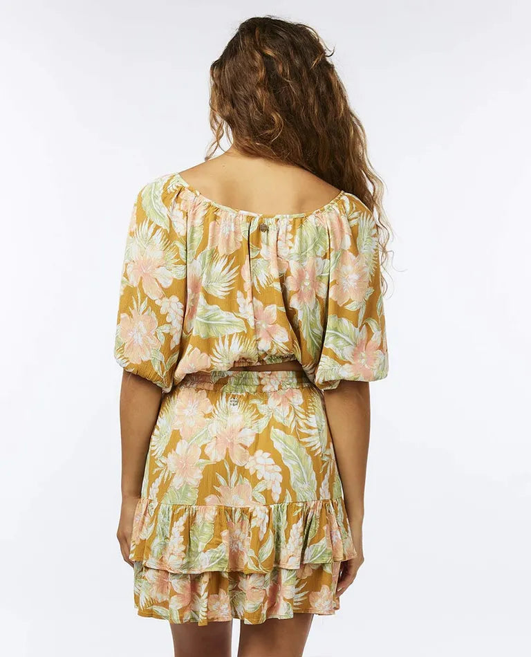 RIP CURL Women's Always Summer Top Gold Women's Blouses Rip Curl