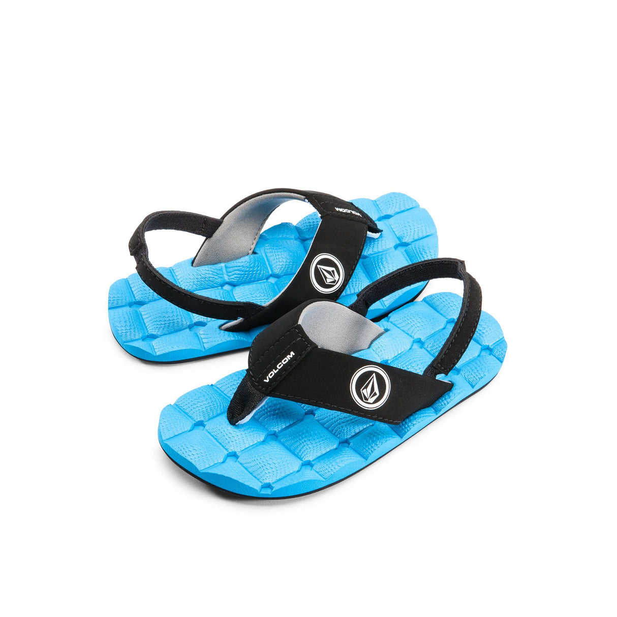 VOLCOM Recliner Sandals Little Youth Marina Blue