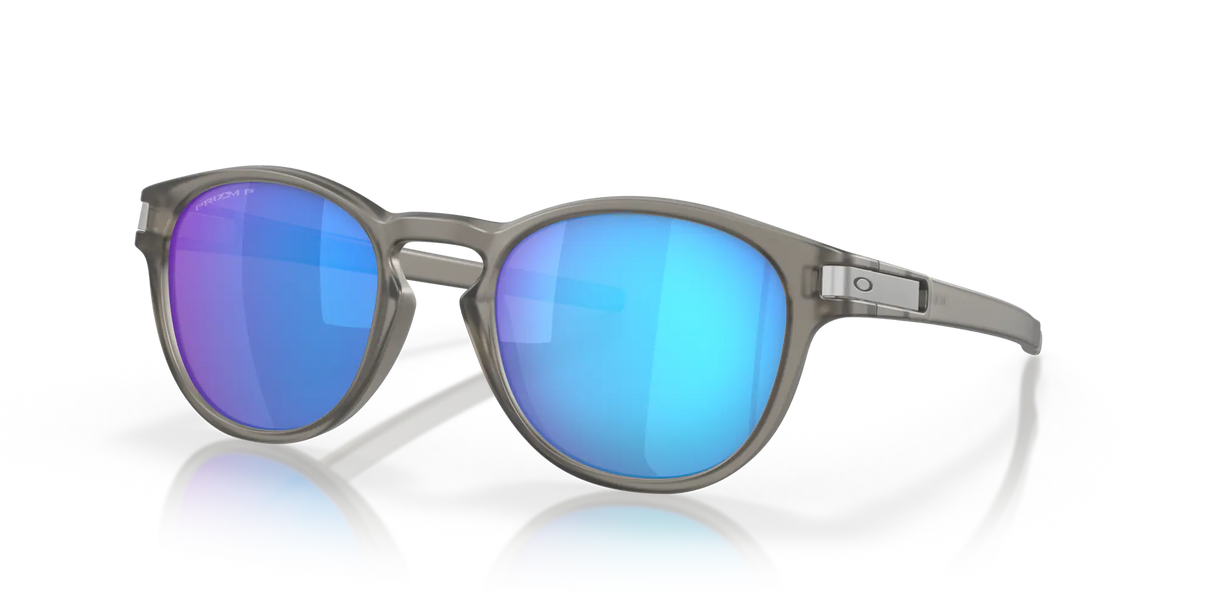 OAKLEY Latch Matte Grey Ink - Prizm Sapphire Polarized Sunglasses Sunglasses Oakley