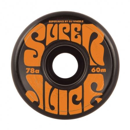 OJS Super Juice 78A 60mm Black Skateboard Wheels