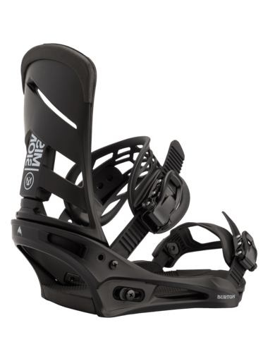 BURTON Mission Re:Flex Snowboard Bindings Black 2022 Men's Snowboard Bindings Burton