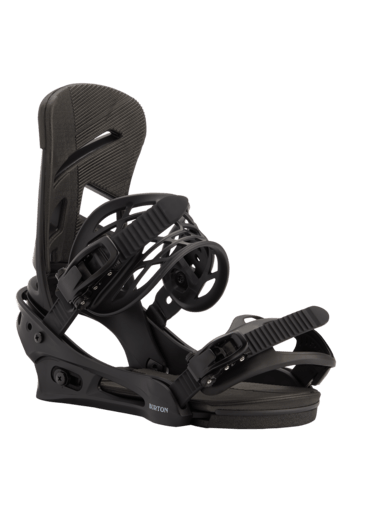 BURTON Mission Re:Flex Snowboard Bindings Black 2022 Men's Snowboard Bindings Burton