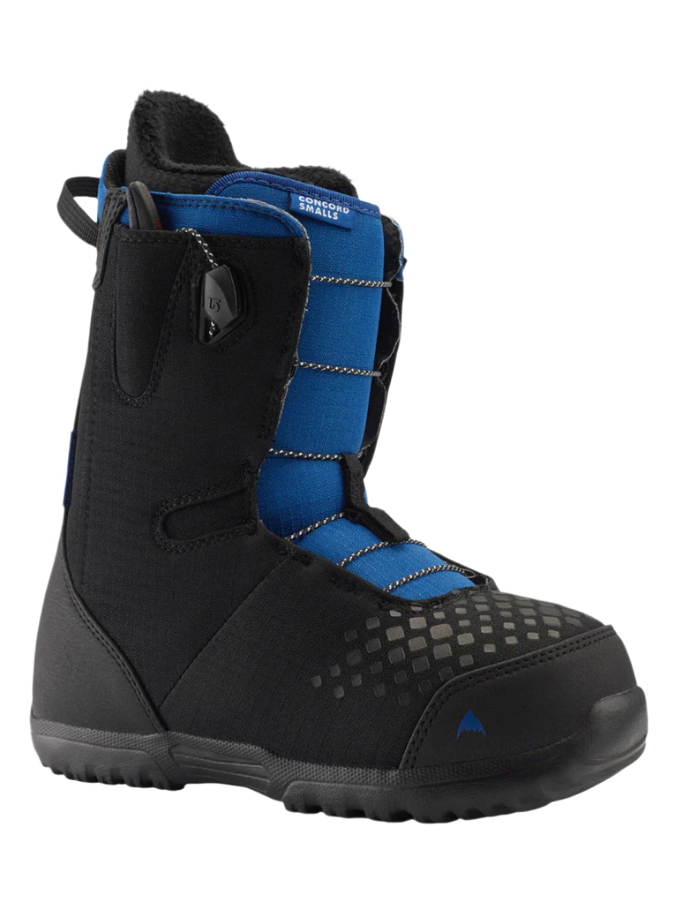 BURTON Kids Concord Smalls Snowboard Boots Black/Blue Youth Snowboard Boots Burton