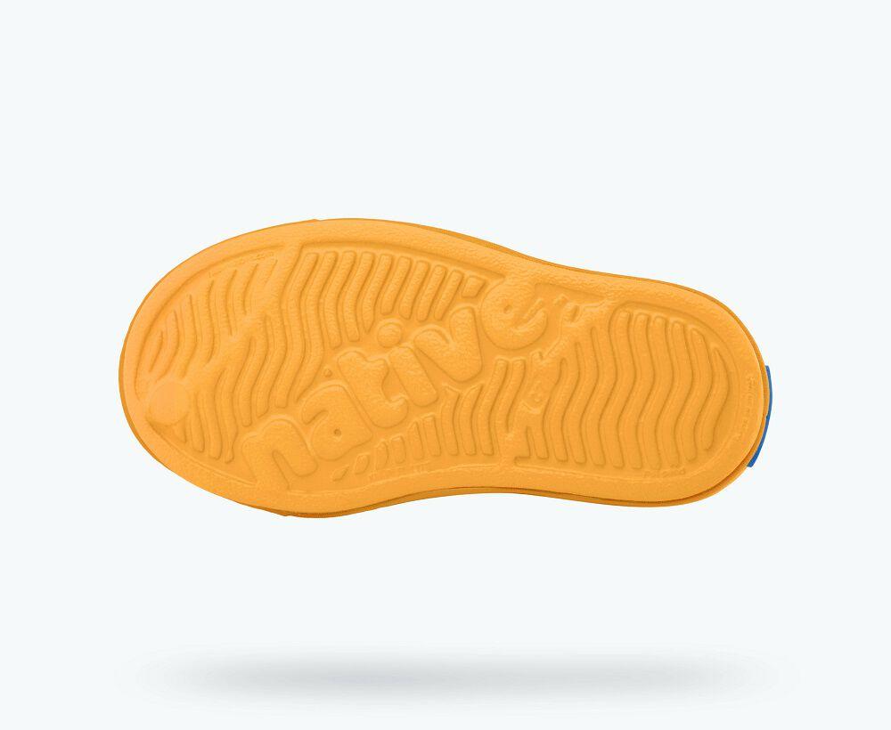 NATIVE Jefferson Bloom Junior Shoes Dart Yellow/Benny Yellow/Shell Speckles Youth Native Shoes Native Shoes