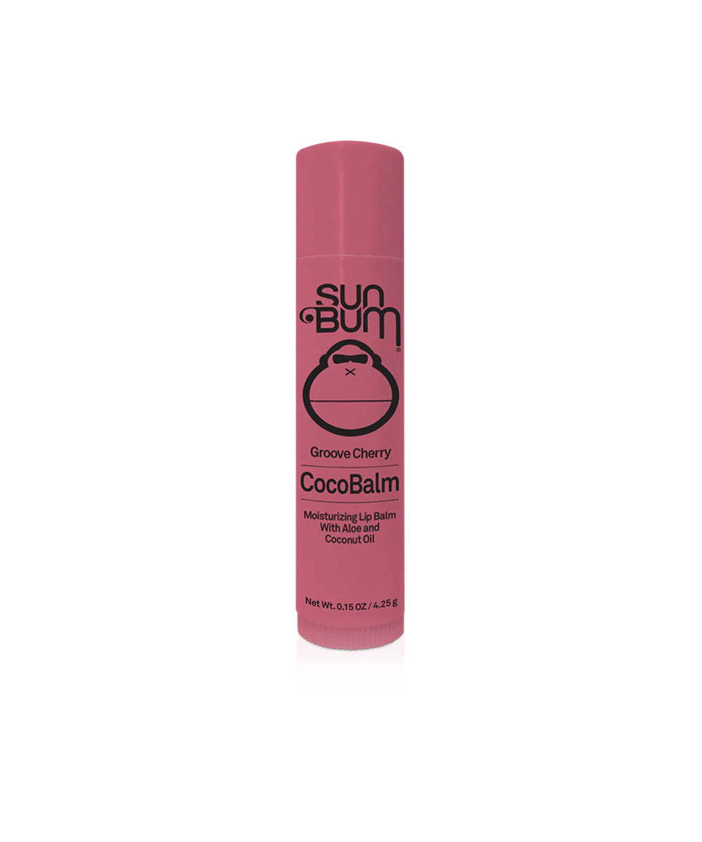 SUN BUM Cocobalm Lip Balm Groove Cherry Sunscreen Sun Bum