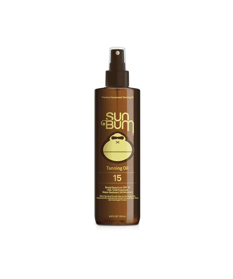 SUN BUM SPF 15 Tanning Oil Sunscreen Sun Bum