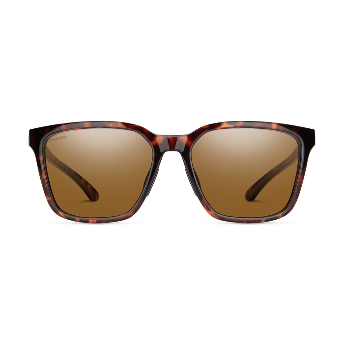 SMITH Shoutout Tortoise - ChromaPop Brown Polarized Sunglasses Sunglasses Smith 
