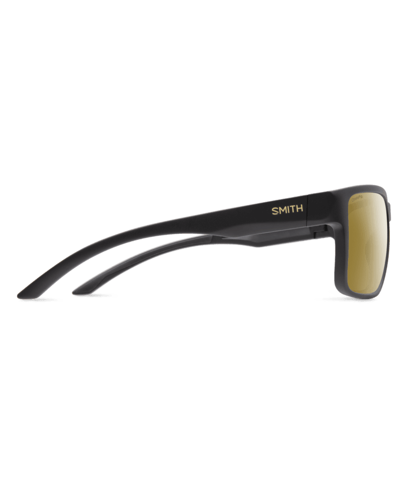 SMITH Emerge Matte Black - ChromaPop Bronze Mirror Polarized Sunglasses Sunglasses Smith