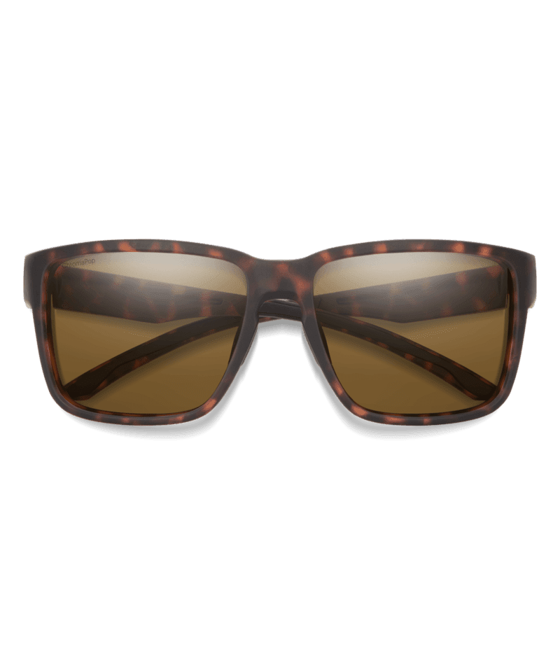 SMITH Emerge Matte Tortoise - ChromaPop Brown Polarized Sunglasses Sunglasses Smith