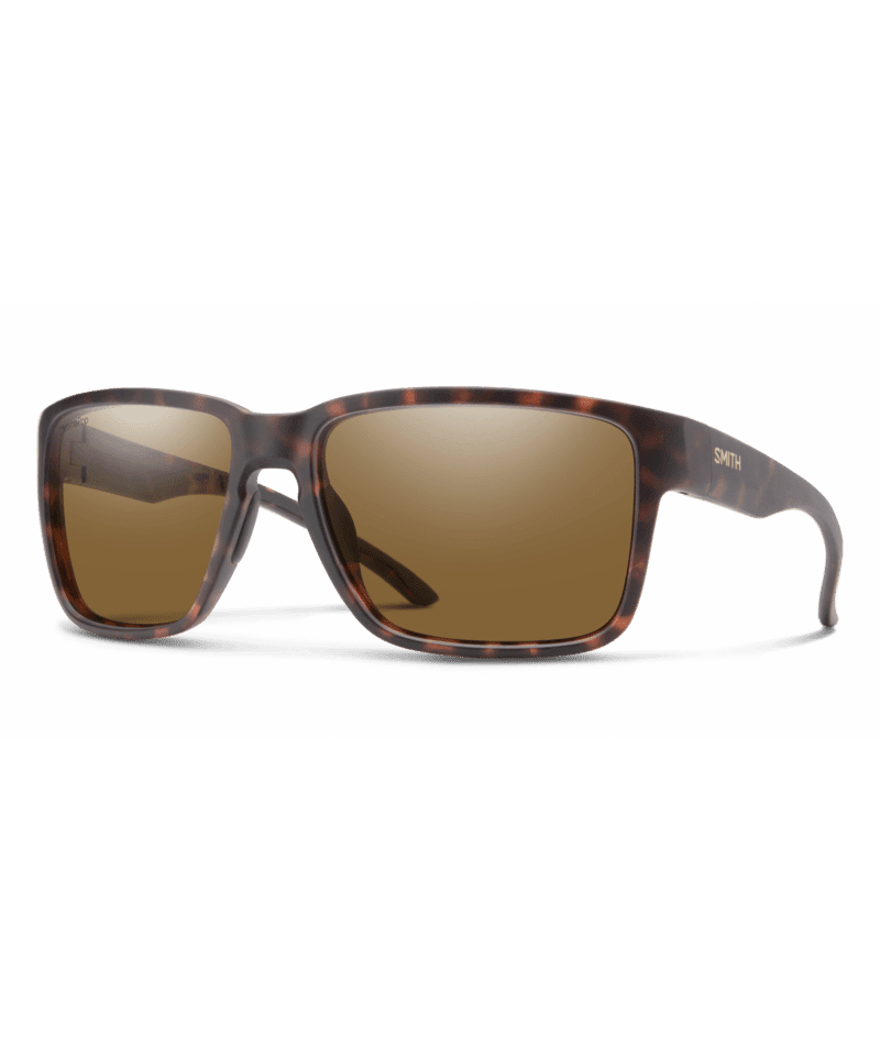 SMITH Emerge Matte Tortoise - ChromaPop Brown Polarized Sunglasses Sunglasses Smith
