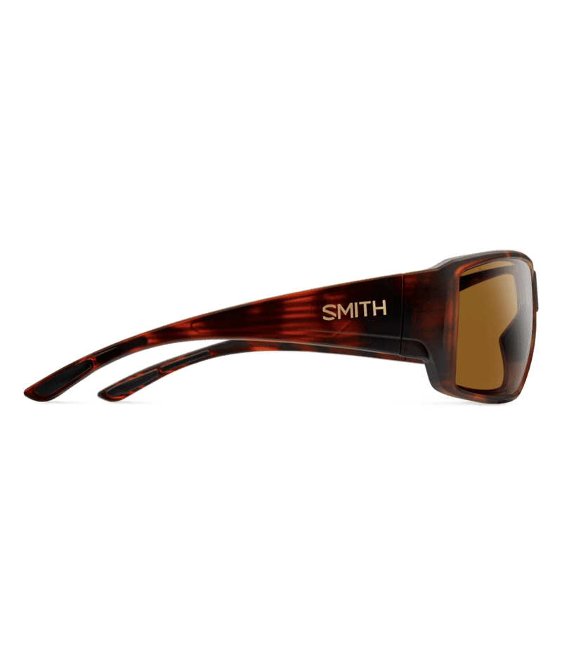 SMITH Guide's Choice Matte Tortoise - ChromaPop Brown Polarized Sunglasses Sunglasses Smith