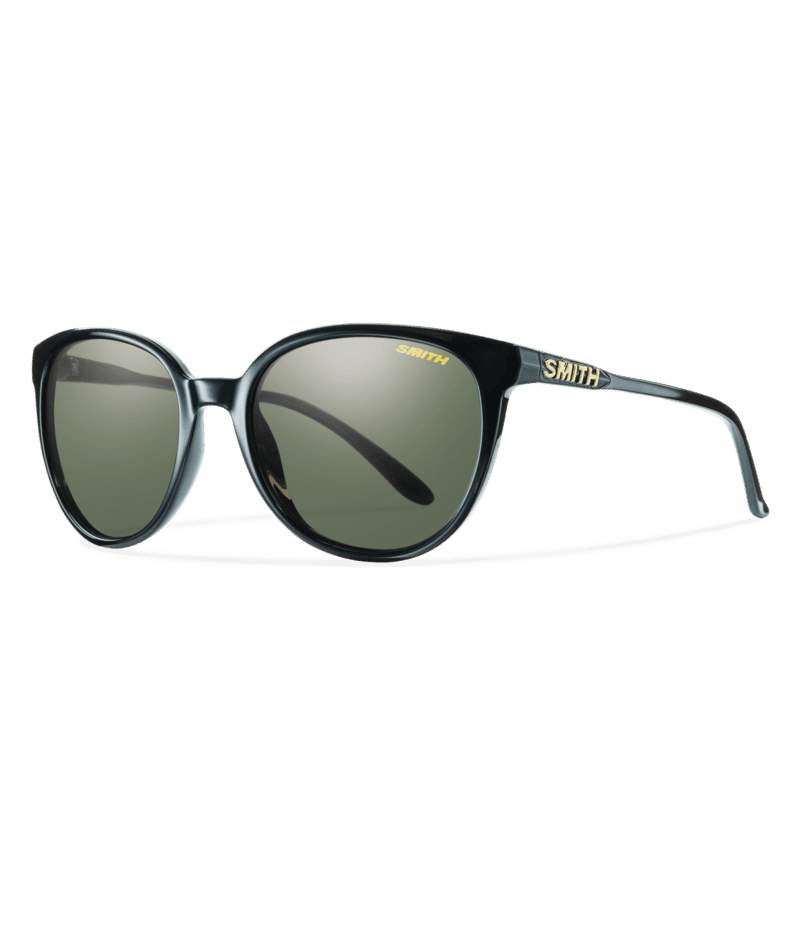 SMITH Cheetah Black - Gray Green Polarized Sunglasses Sunglasses Smith