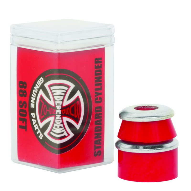 INDEPENDENT Standard Cylinder Red Soft Bushings