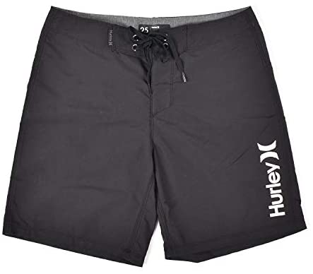 HURLEY One & Only Supersuede Boys 16" Boardshorts Black KIDS APPAREL - Boy's Boardshorts Hurley 25