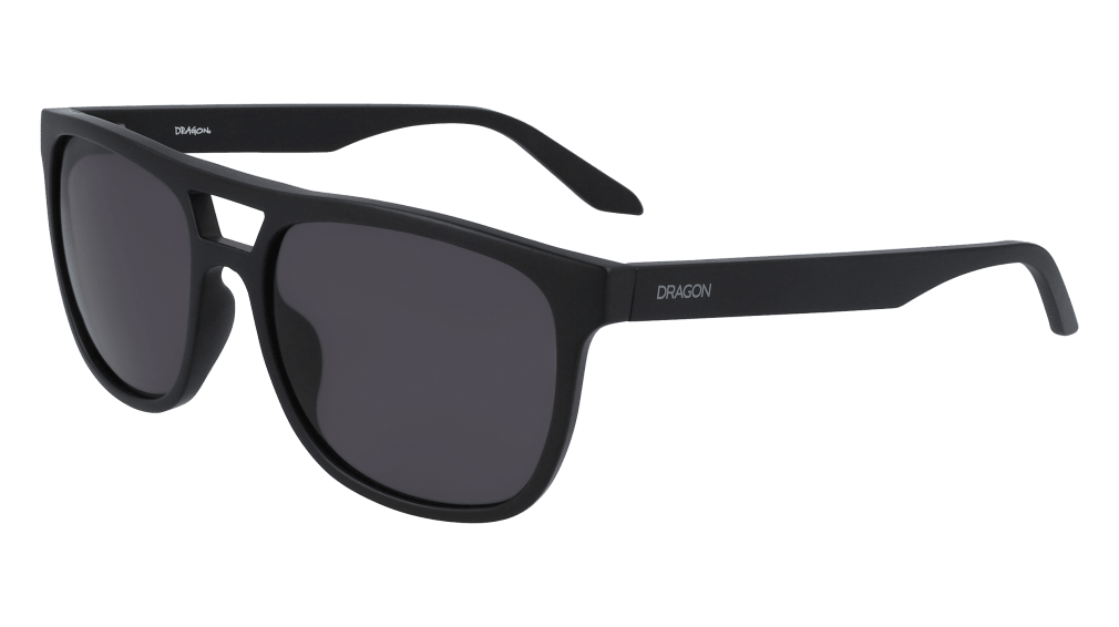 DRAGON Cove Matte Black - Lumalens Smoke Sunglasses SUNGLASSES - Dragon Sunglasses Dragon