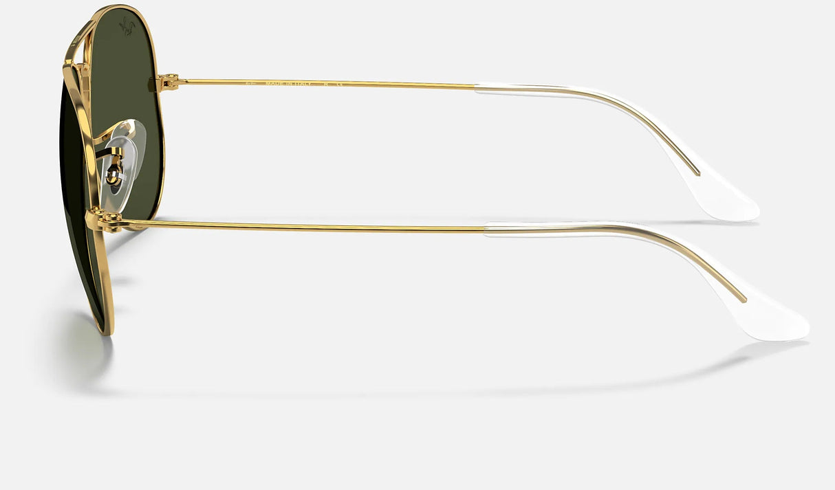 RAY-BAN Aviator Classic Gold - Green Classic G-15 Sunglasses Sunglasses Ray-Ban