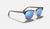RAY-BAN Clubmaster Flash Tortoise - Blue Mirror Sunglasses Sunglasses Ray-Ban 