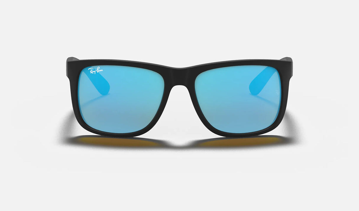 RAY-BAN Justin Color Mix Black - Blue Mirror Sunglasses Sunglasses Ray-Ban