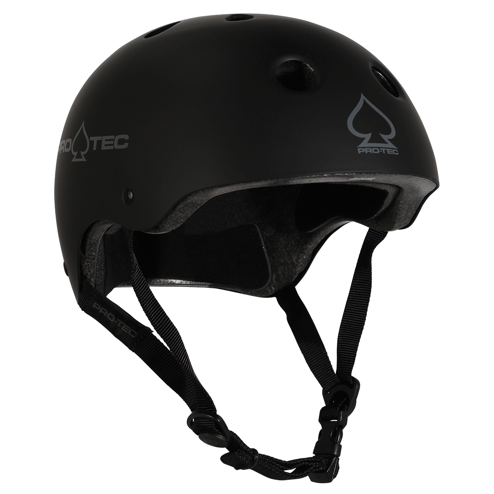 PRO-TEC Classic Certified Skateboard Helmet Matte Black