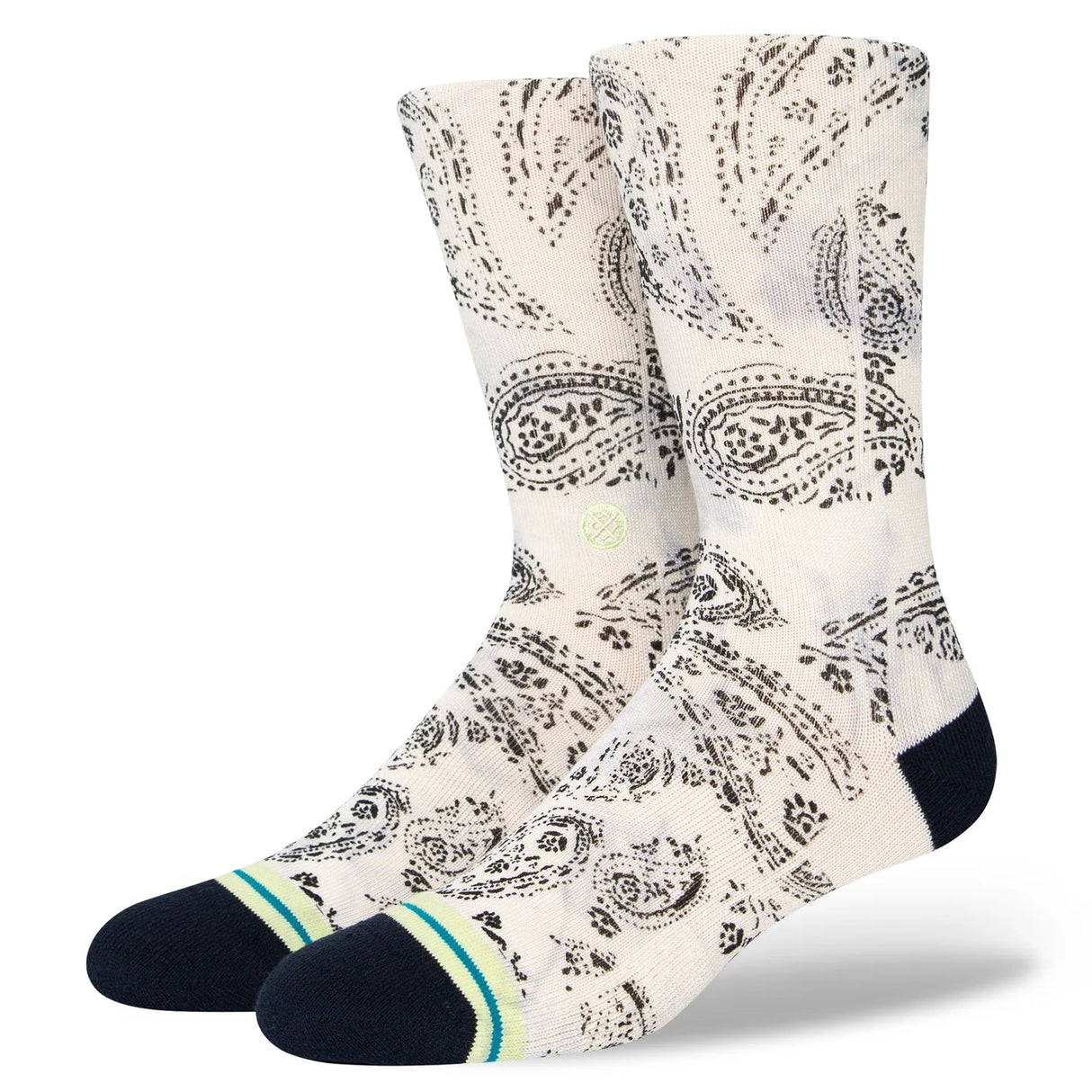 STANCE Paizley Socks Vintage White Men's Socks Stance