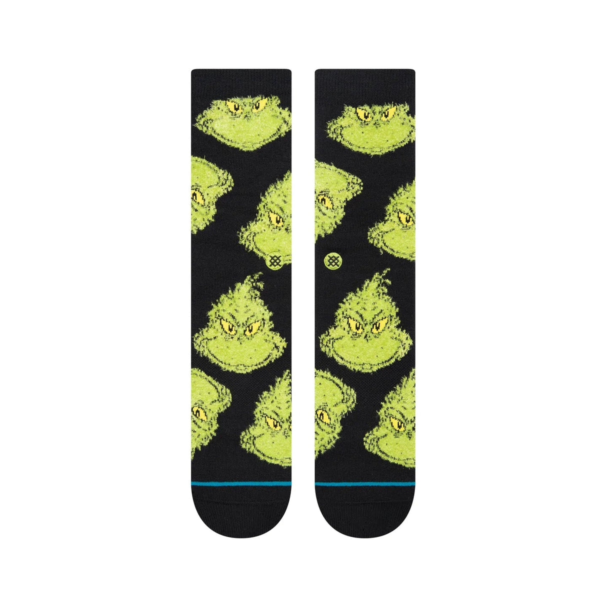 STANCE Grinch Mean One Socks Black Men's Socks Stance