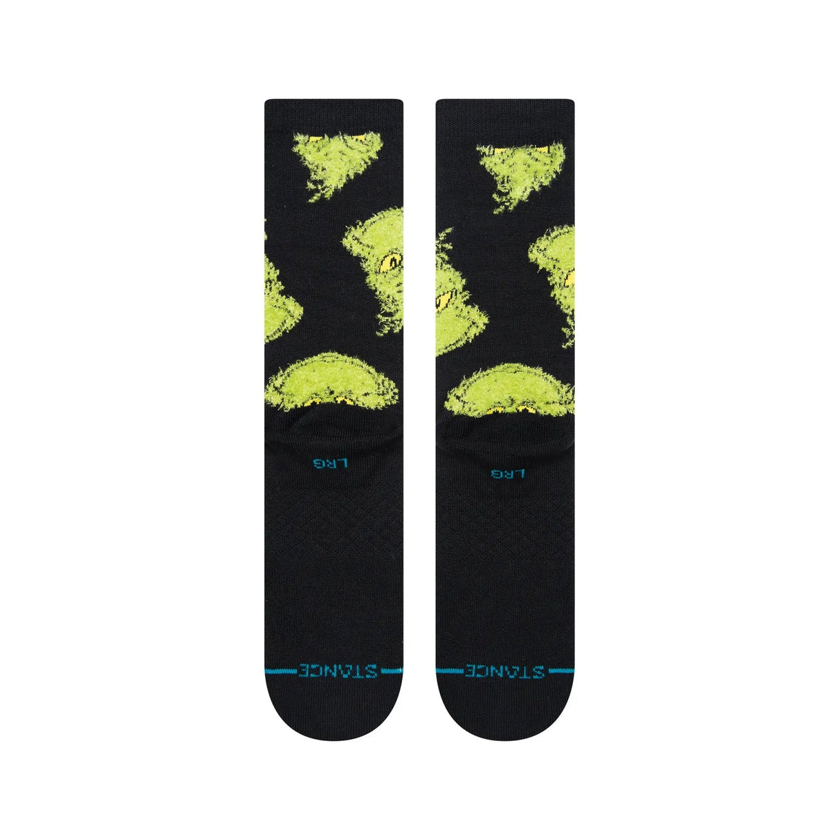 STANCE Grinch Mean One Socks Black Men's Socks Stance