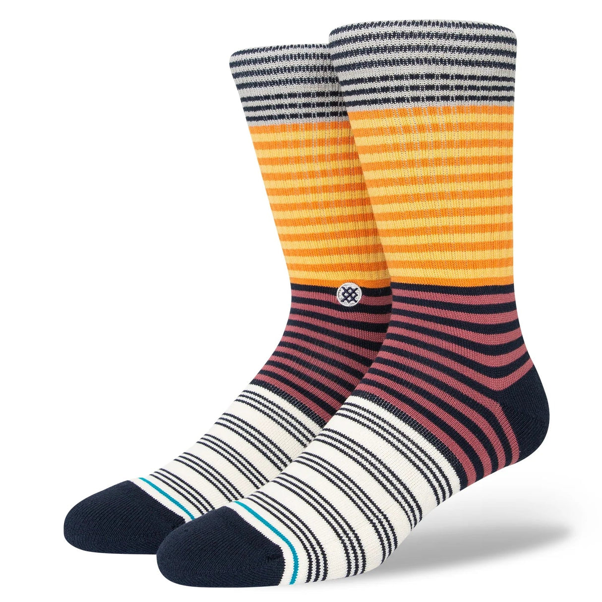 STANCE Diatonic Socks Navy Men's Socks Stance