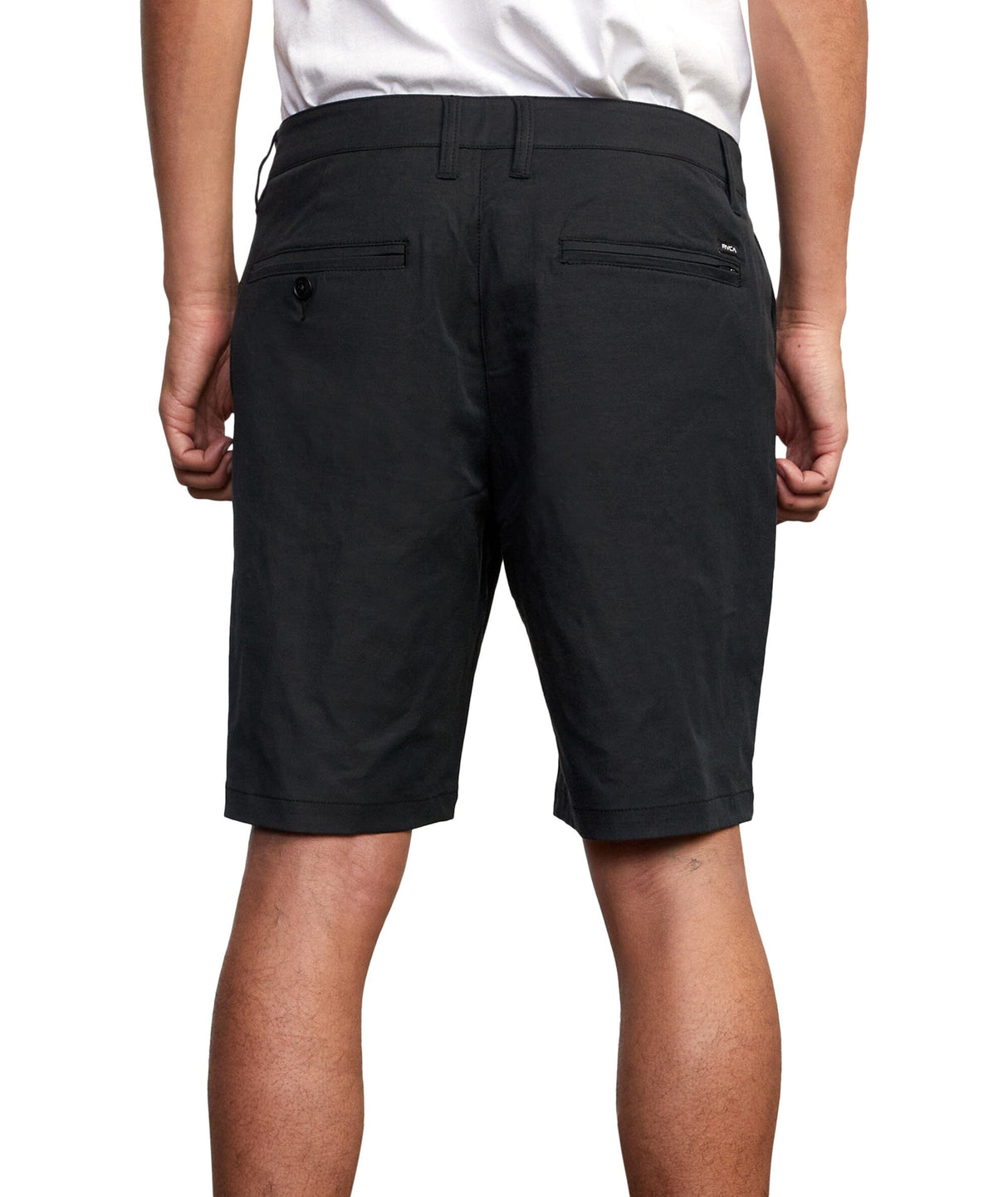 RVCA Back In Hybrid Shorts Black Men's Hybrid Shorts RVCA