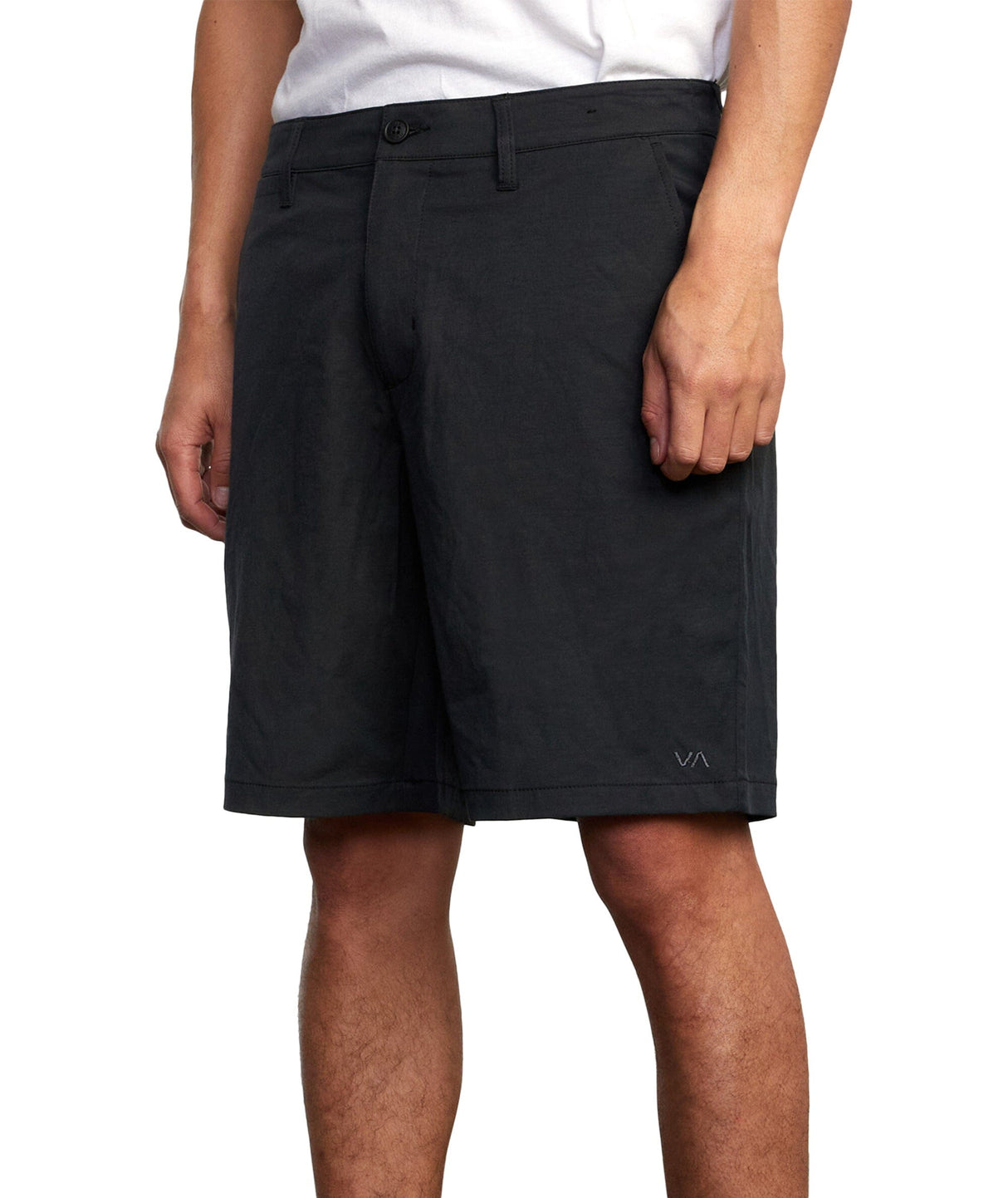 RVCA Back In Hybrid Shorts Black Men's Hybrid Shorts RVCA