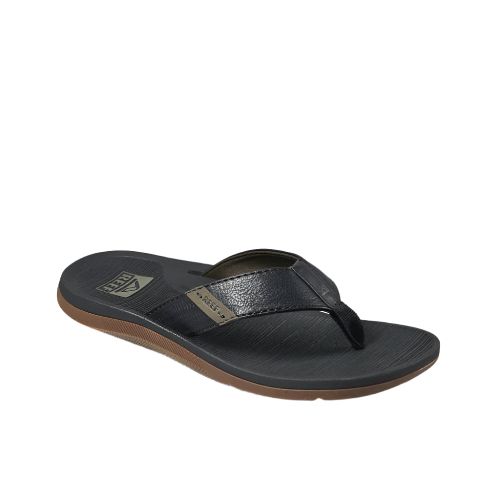 REEF Reef Santa Ana Sandals Black Men's Sandals Reef