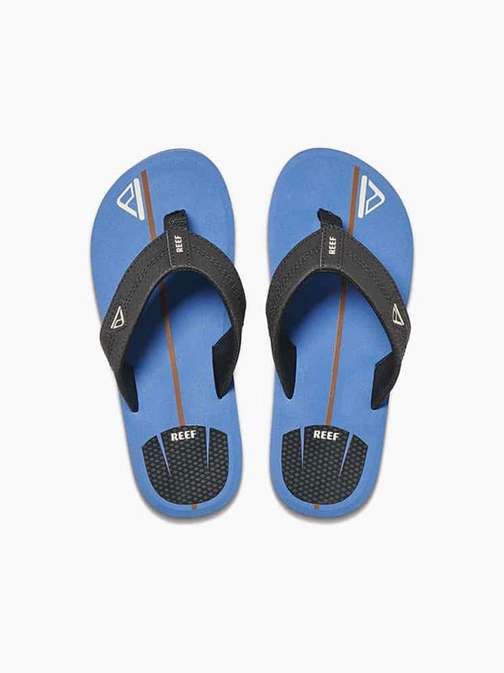 REEF Boy's Shaper Sandals Blue Youth Sandals Reef