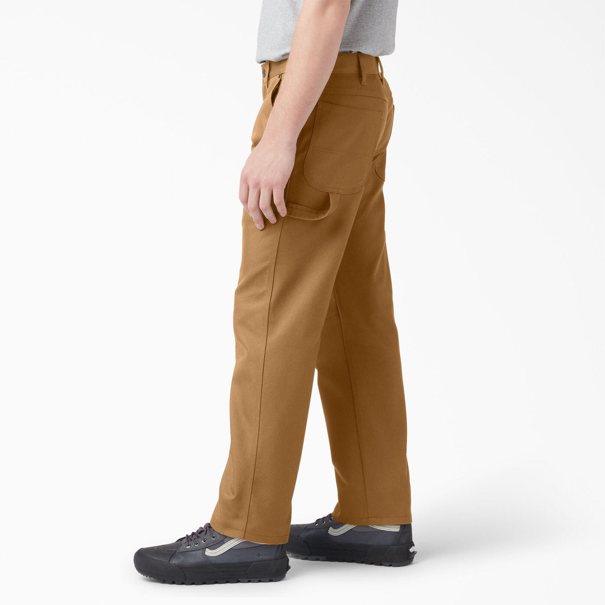 DICKIES Relaxed Fit Duck Carpenter Pants Brown Duck Men's Pants Dickies