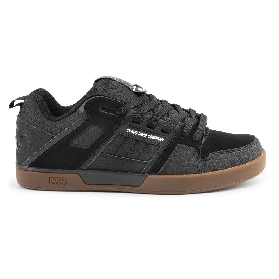 DVS Comanche 2.0 + Dave Bachinsky Shoes Black Reflective Gum Nubuck FOOTWEAR - Men's Skate Shoes DVS 10