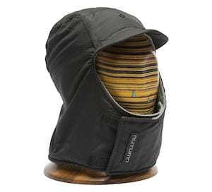 AUTUMN DWR Visor Hood Black Men's Beanies Autumn