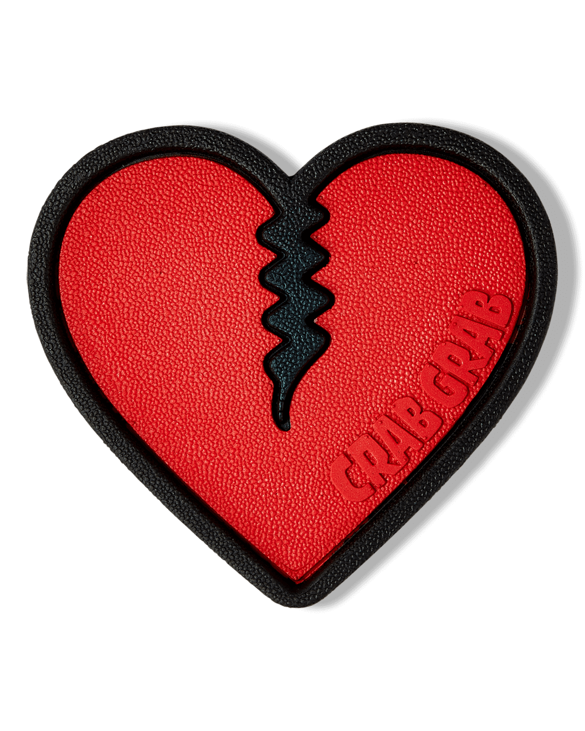 CRAB GRAB Mega Heart Traction Pad Red Snowboard Stomp Pads Crab Grab