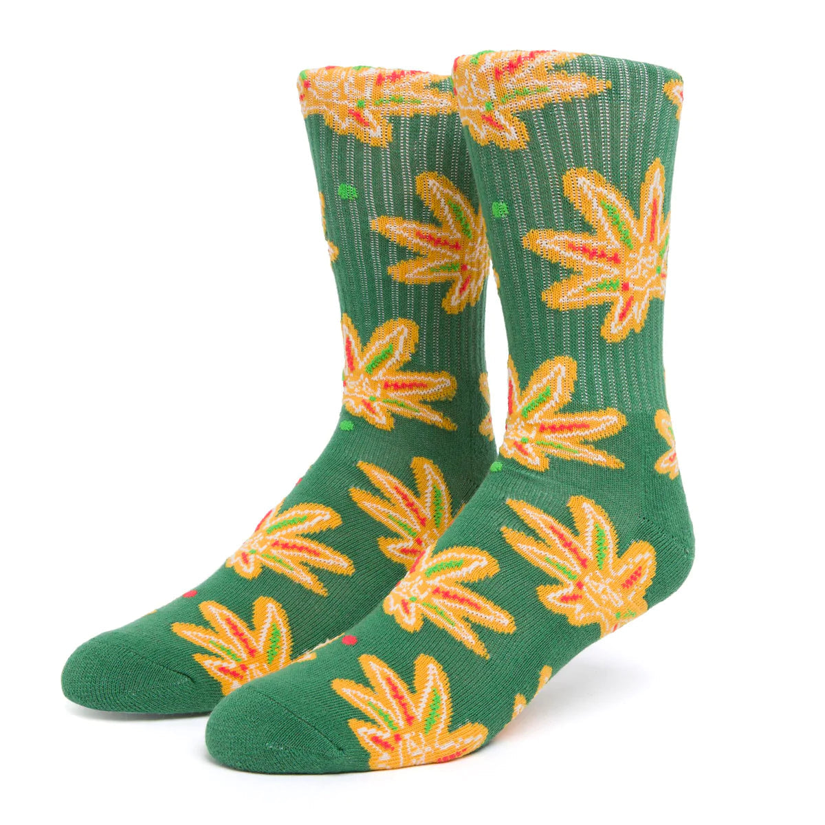 HUF Gingerbread Buddy Sock Forest Green Men's Socks huf