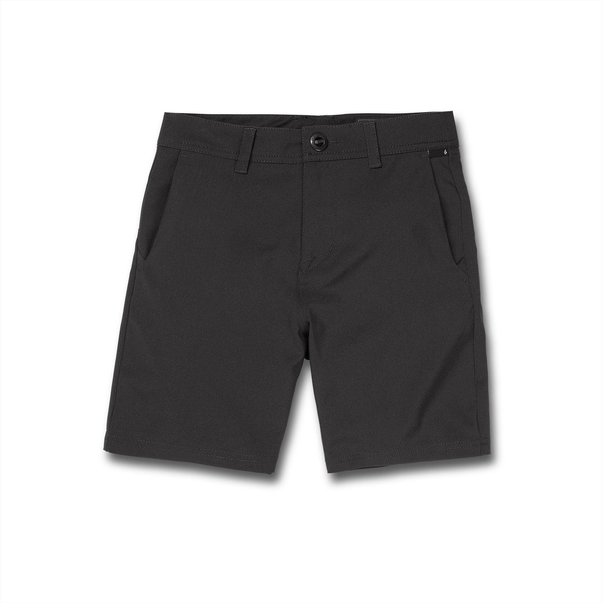 VOLCOM Frickin Cross Shred Static Hybrid Shorts Boys Black Out Boy's Hybrid Shorts Volcom